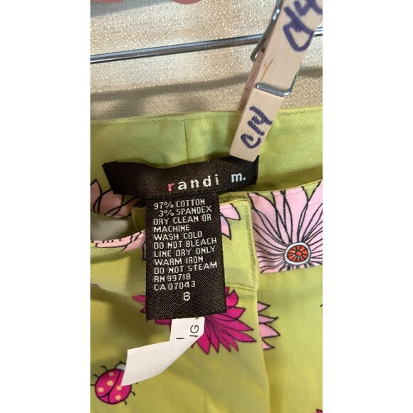 Randi M Floral retro vibe pants size 8 - Picture 7 of 10